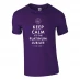 Jubilee Keep Calm Platinum Jubilee T-Shirt Womens Purple
