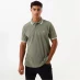Jack Wills Edgeware Tipped Polo Mid Green