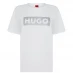 Hugo Hugo Demali Glitter T-Shirt Womens White 100