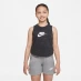 Детская майка Nike NSW Jersey Tank Top Junior Girls Black/White