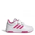Кросівки adidas Tensaur Hook and Loop Shoes Girls White/ Pink