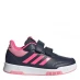 Кросівки adidas Tensaur Hook and Loop Shoes Girls Navy/Pink