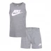 Детские шорты Nike Club Shorts Set Infant Girls Carbon Heather