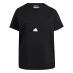 adidas T-Shirt (Plus Size) Womens Black / White