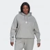 Женская толстовка adidas Oversized Hoodie (Plus Size) Womens Medium Grey Heather