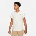 Мужская футболка с коротким рукавом Nike Advantage Short Sleeve T Shirt Mens Cream/Black