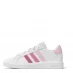 Кросівки adidas Girls Grand Court Trainers White/Pink