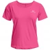 Жіноча футболка Under Armour Rush Energy Short Sleeve T Shirt Womens Pink