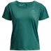 Жіноча футболка Under Armour Rush Energy Short Sleeve T Shirt Womens Green