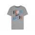 Reebok Logo T-Shirt Boys LT Grey Hthr