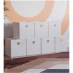 Lassic Vida Designs Durham Cube Storage Basket, Set of 7 White