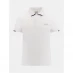 Guess Nolan Short Sleeve Polo Shirt Pure White G011