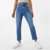 Jack Wills Stella High Rise Slim Jeans Mid Wash