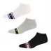 DKNY DKNY Kaylee Liner 3 Pack of Socks Womens Gry/Blk/Wht