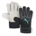 Puma Ultra Grip Goalkeeper Gloves Black/ Aqua