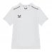 Castore Short Sleeve Training T-Shirt Junior Boys White/Black