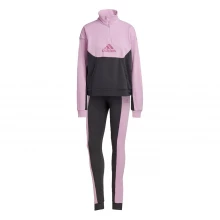 adidas Half-Zip and Tights Tracksuit Womens