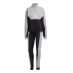 adidas Half-Zip and Tights Tracksuit Womens Black