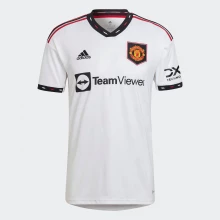Мужская футболка с коротким рукавом adidas Manchester United FC Away Shirt 2022 2023 Mens
