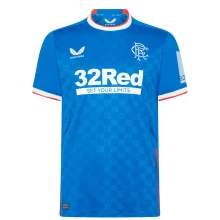 Мужская футболка с коротким рукавом Castore Rangers Home Authentic Shirt 2022/2023 Mens