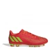 adidas Predator Edge.4 Flexible Ground Football Boots Kids Red/Green/Blk