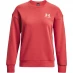 Женский свитер Under Armour Armour Essential Crew Sweater Womens Red