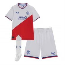 Детская рубашка Castore Rangers FC Away Mini Kit 2022 2023 Infant Boys