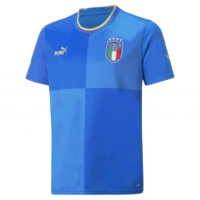 Детская рубашка Puma Italy Home Shirt 2022/2023 Juniors