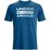 Мужская футболка с коротким рукавом Under Armour Team Issue Wordmark T-Shirt Mens Blue