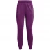 Under Armour Jogging Pants Womens Purple/Black