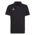 Детская футболка adidas ENT22 Polo Shirt Juniors Black/White
