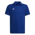 Детская футболка adidas ENT22 Polo Shirt Juniors Blue