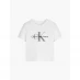 Женский комбинезон Calvin Klein Jeans Printed Logo T-Shirt White YAF