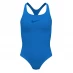 Nike Swoosh Swimsuit Junior Girls Blue
