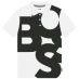 Boss Boss Bold Logo Polo Shirt Junior Boys White 10B