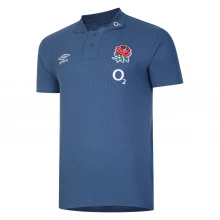 Мужская футболка поло Umbro England Rugby CVC Polo Shirt Adults