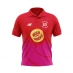 New Balance Welsh Fire Polo Shirt Mens Red/Pink