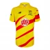 New Balance Welsh Fire Polo Shirt Mens Bright Yellow
