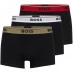 Мужские трусы Boss Bodywear 3 Pack Power Boxer Shorts Blk/Blk/Blk965