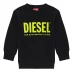 Детский свитер Diesel Logo Sweatshirt Blk/Fluo K90AA