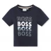Жіноча футболка Boss Boss Multi Lgo Tee In42 Navy 849
