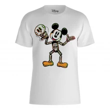 Майка мужская Disney Disney Mickey Mouse Skeleton Mask T-Shirt