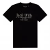 Jack Wills Wills Script T-Shirt Junior Boys Black