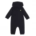 Lyle and Scott Lyle and Scott Hooded Romper Babies Black