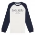 Детская футболка Jack Wills Established Logo T-Shirt Marshmallow