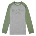 Детская футболка Jack Wills Wills Raglan Long Sleeve T-Shirt Infant Boys Grey Heather