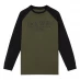 Детская футболка Jack Wills Wills Raglan Long Sleeve T-Shirt Infant Boys Grape Leaf