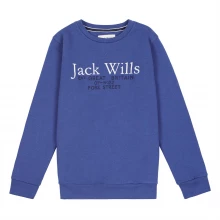 Детский свитер Jack Wills Wills Script Crew Neck Sweater Junior Boys