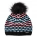 Женская шапка Nevica Davos Beanie  Ld31 Black/Pink