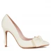 Ted Baker Hyana Moire satin Bow Court Shoes Dusky-Pink